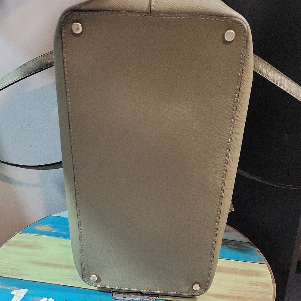 Kate Spade Olive Green Tote Bag - Picture 3 of 4
